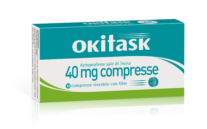 Okitask 40 mg compresse rivestite con film