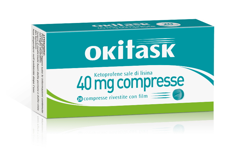 Okitask 40 mg compresse rivestite con film