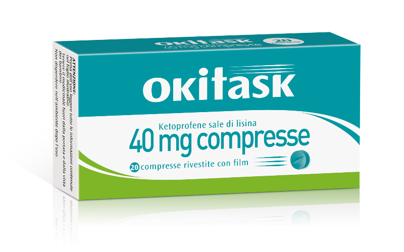 Okitask 40 mg compresse rivestite con film