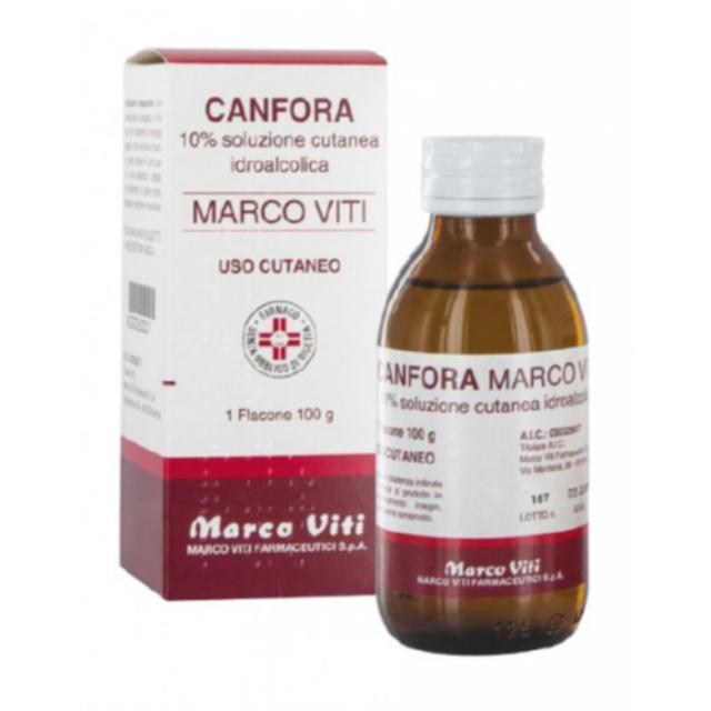 Canfora marco viti 10% soluzione cutanea