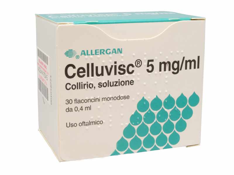 Celluvisc 5 mg/ml collirio soluzione