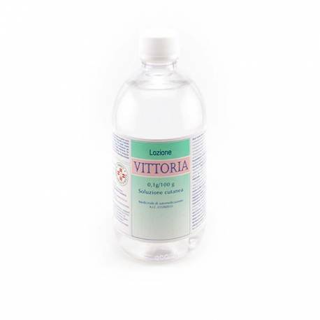 Lozione vittoria 0,1g/100g soluzione cutanea