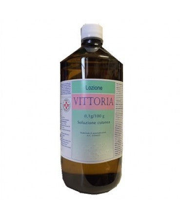 Lozione vittoria 0,1g/100g soluzione cutanea