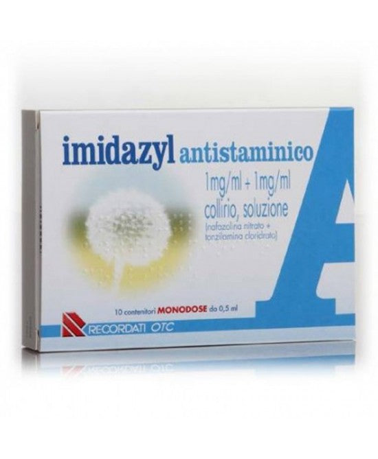 Imidazyl antistaminico 1 mg/ml + 1 mg/ml collirio, soluzione