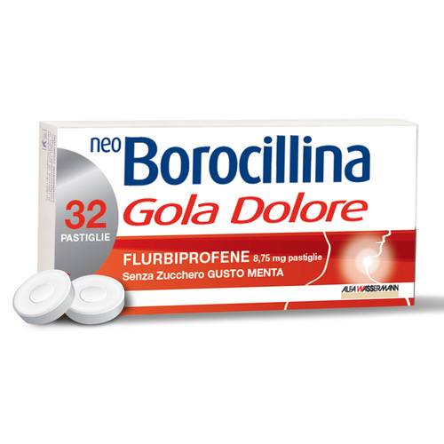 Neo borocillina gola dolore
