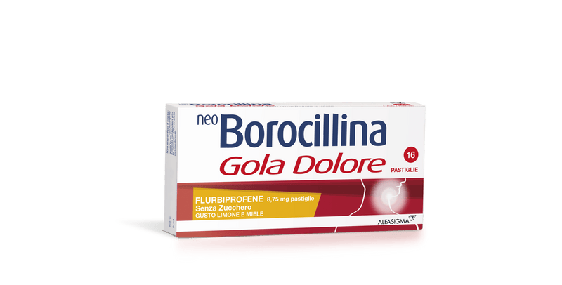 Neo borocillina gola dolore