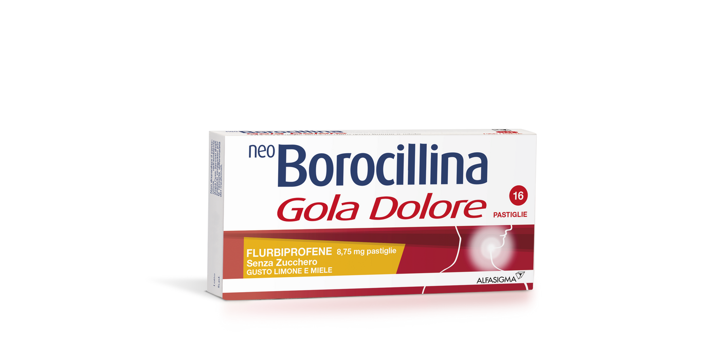 Neo borocillina gola dolore