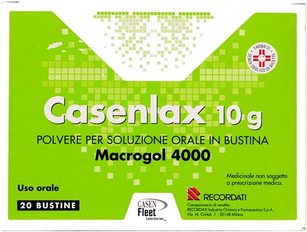 Casenlax 10 g polvere per soluzione orale in bustina