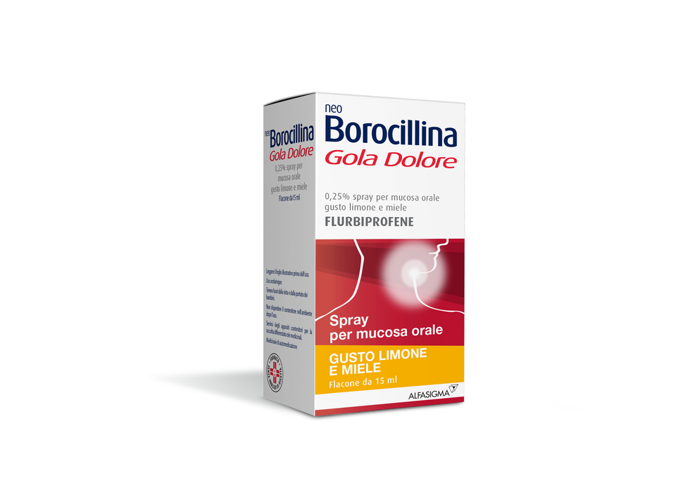 Neo borocillina gola dolore