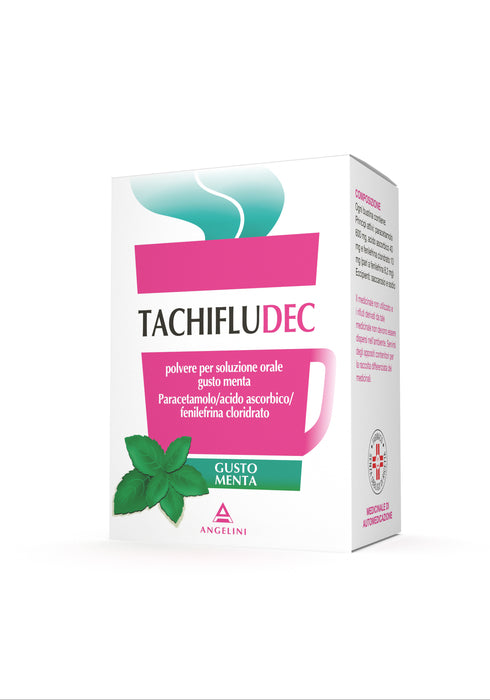 Tachifludec polvere per soluzione orale gusto menta