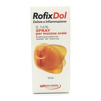 Rofixdol infiammazione e dolore 0,16% spray per mucosa orale