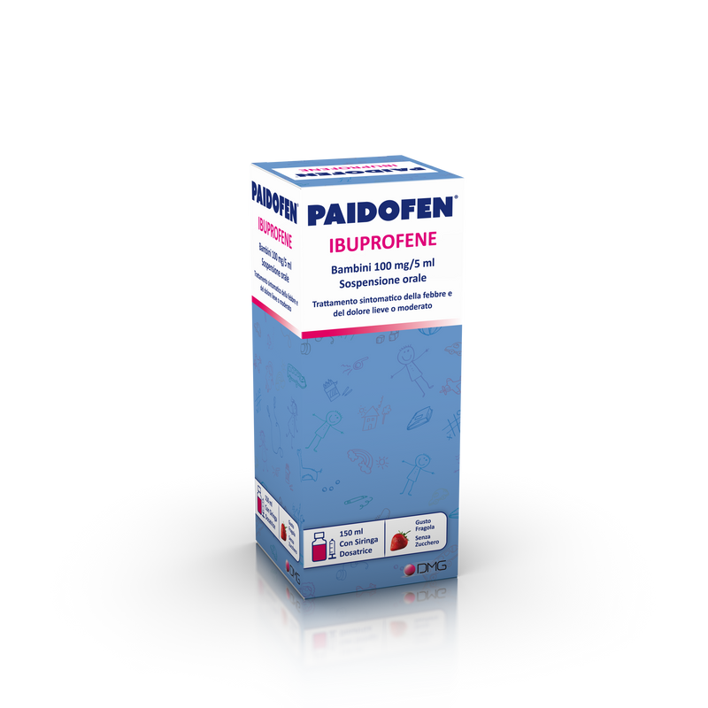 Paidofen bambini 100 mg/5ml sospensione orale