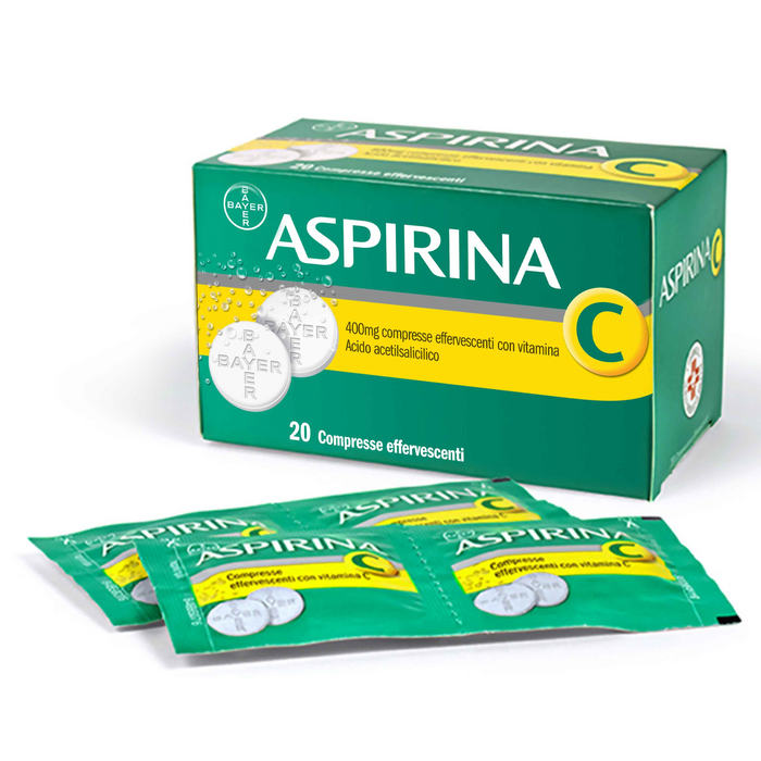 Aspirina 400 mg compresse effervescenti con vitamina c