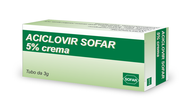 Aciclovir alfasigma5% crema