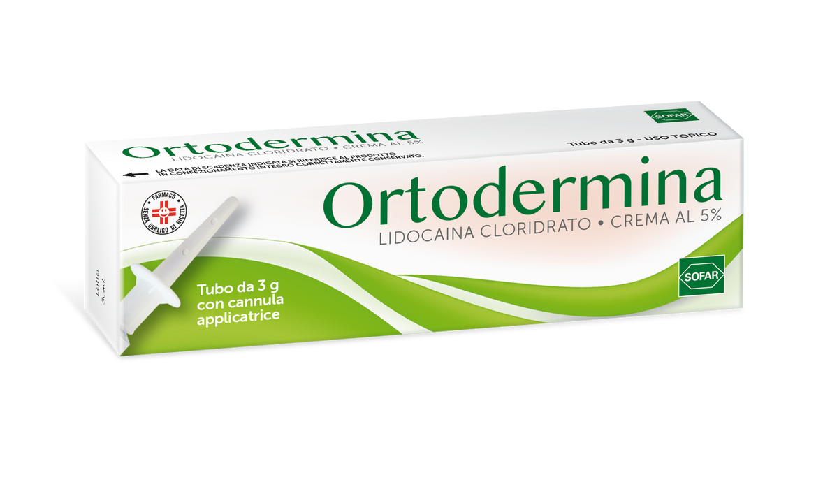 Ortodermina crema al 5%