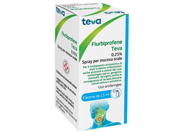 Flurbiprofene teva 0,25%