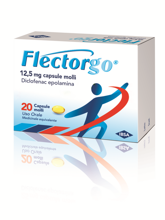Flectorgo capsule molli