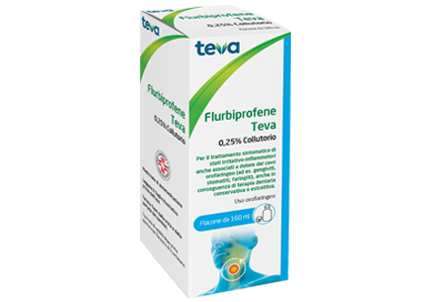 Flurbiprofene teva 0,25%