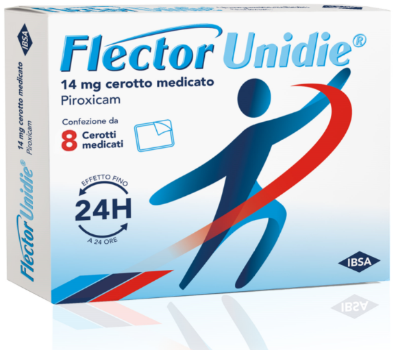 Flector unidie 14 mg cerotto medicato
