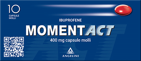 Momentact 400 mg capsule molli
