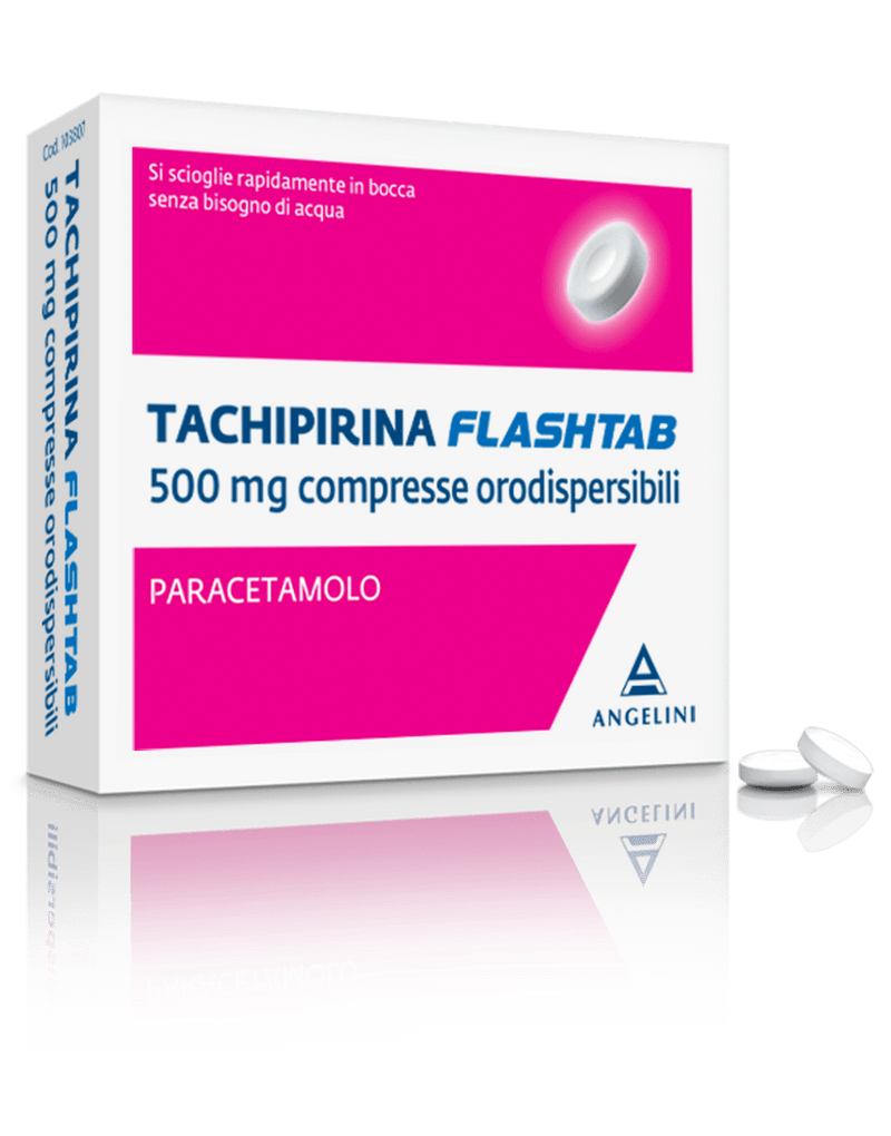 Tachipirina flashtab 500 mg compresse orodispersibili