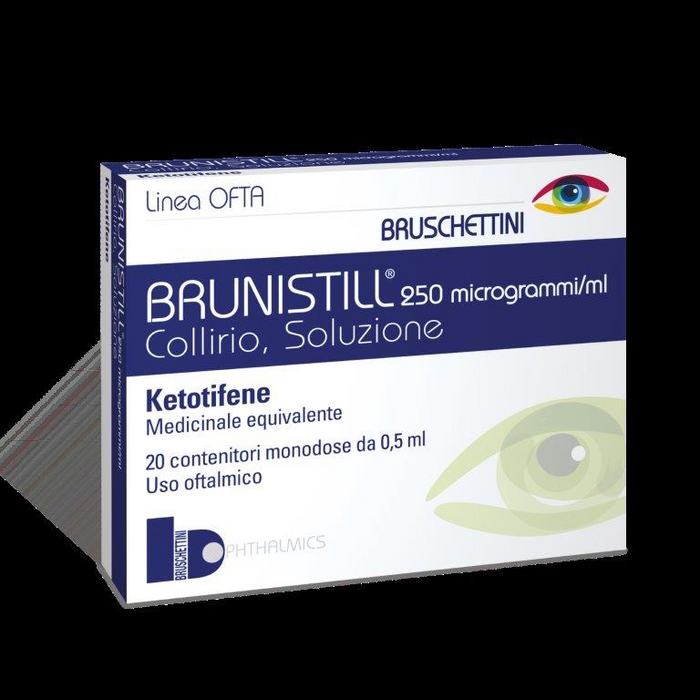Brunistill 250 microgrammi/ml collirio, soluzione