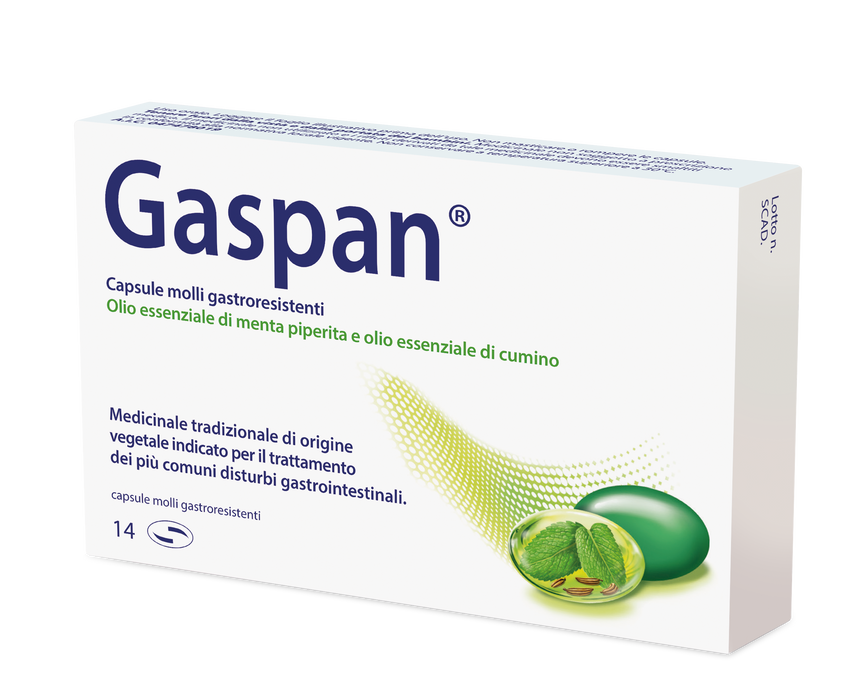 Gaspan capsule molli gastroresistenti