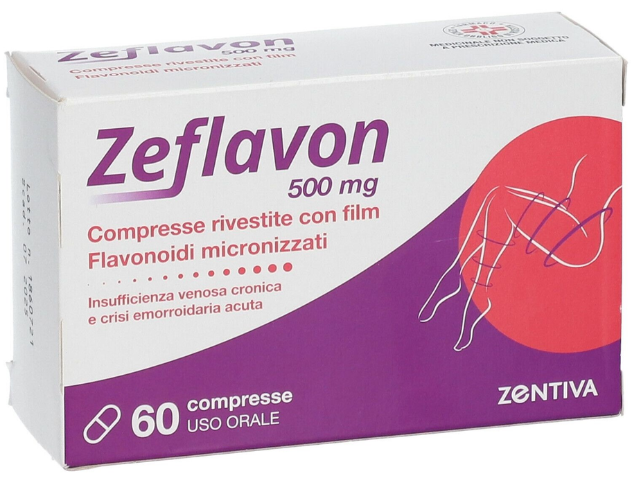 Zeflavon 500 mg compresse rivestite con film