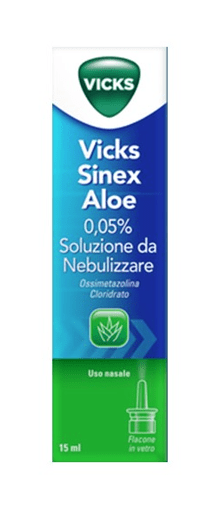 Vicks sinex aloe 0,05% soluzione da nebulizzare