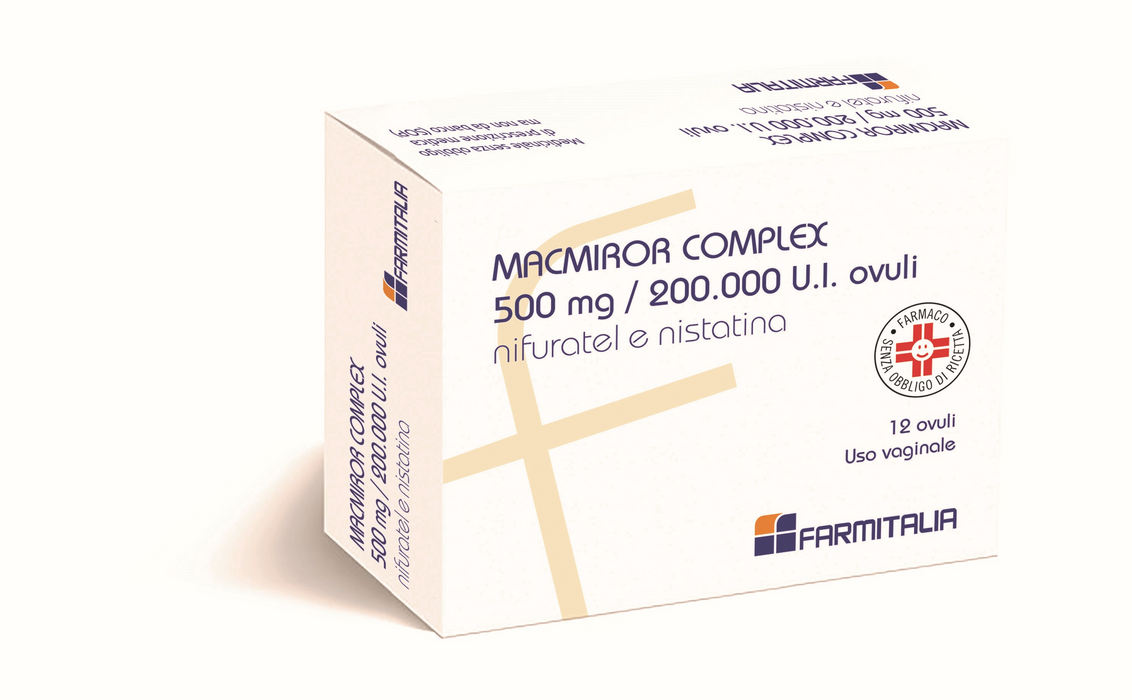 Macmiror complex 500 mg/200.000 ui ovuli
