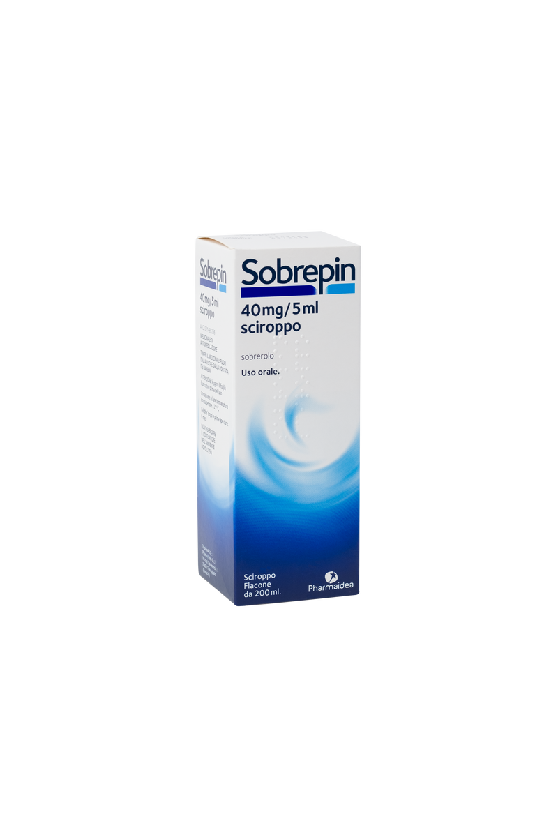 Sobrepin 40 mg/5 ml sciroppo