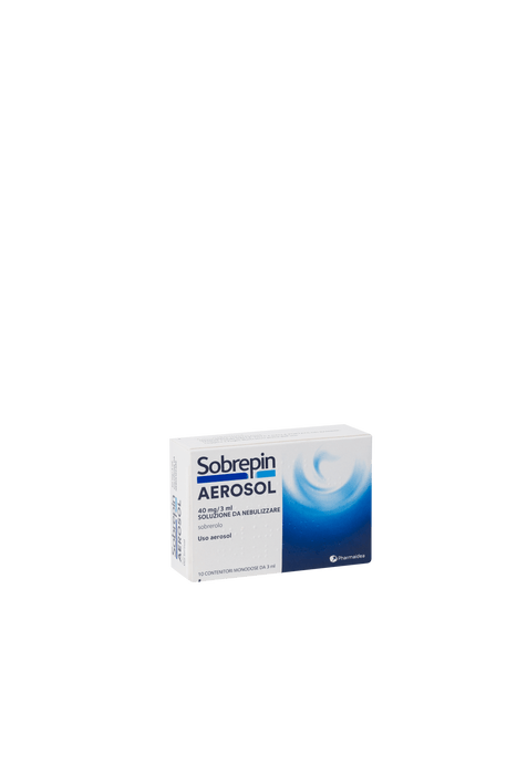 Sobrepin aerosol 40 mg/3 ml soluzione da nebulizzare
