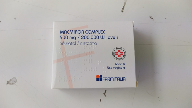 Macmiror complex 500 mg/200.000 ui ovuli