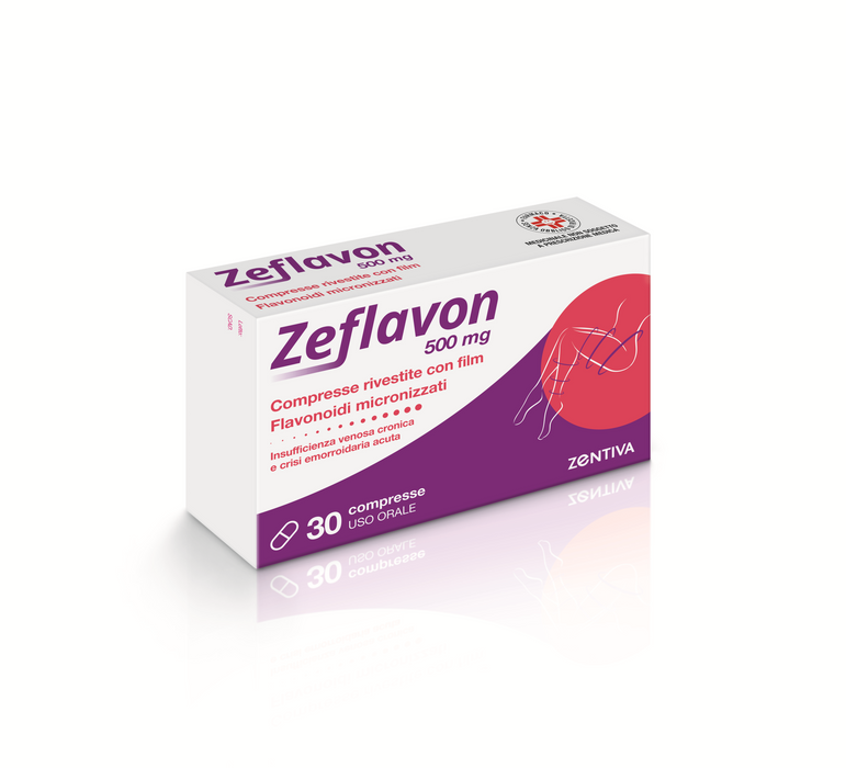 Zeflavon 500 mg compresse rivestite con film