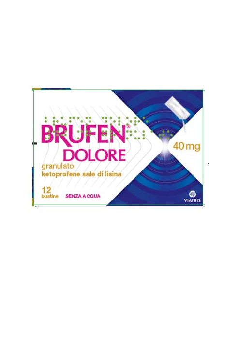 Brufen dolore 40 mg granulato