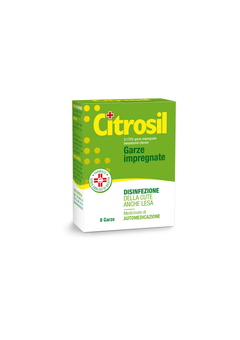 Citrosil 0,175 % garze impregnate