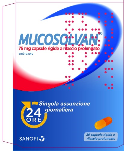 Mucosolvan 75 mg capsule rigide a rilascio prolungato