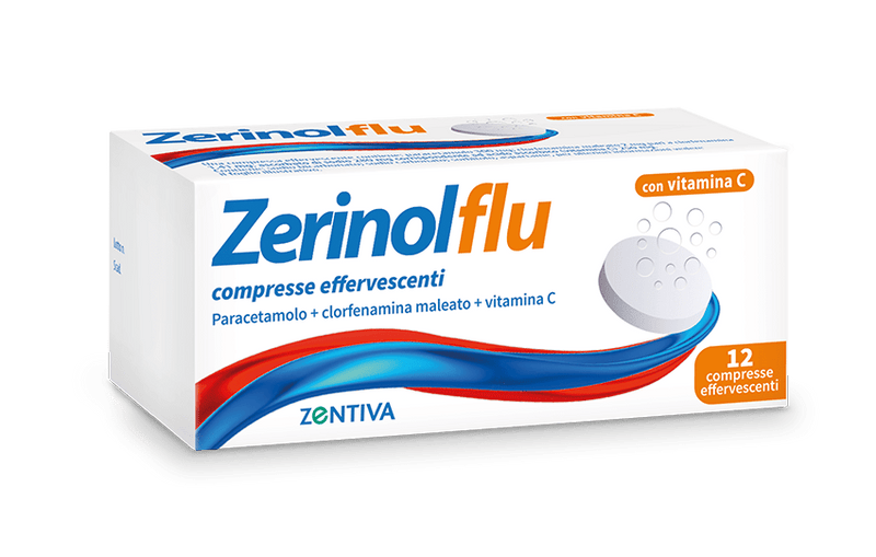 Zerinolflu compresse effervescenti