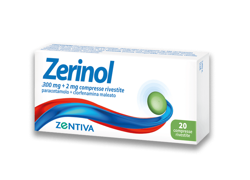 Zerinol 300 mg + 2 mg compresse rivestite