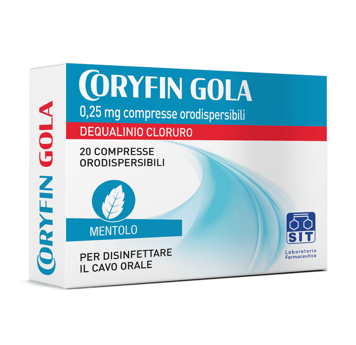 Coryfin gola 0,25 mg compresse orodispersibili