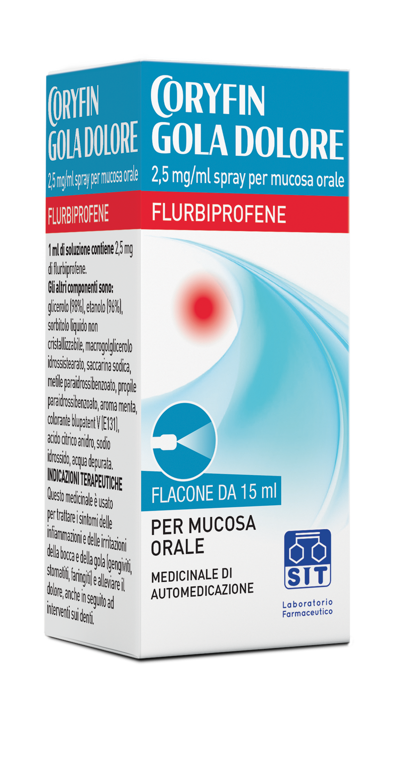 Coryfin gola dolore 2,5 mg/ml