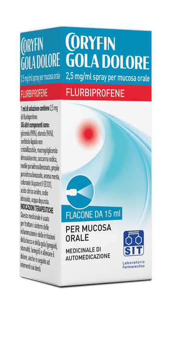 Coryfin gola dolore 2,5 mg/ml