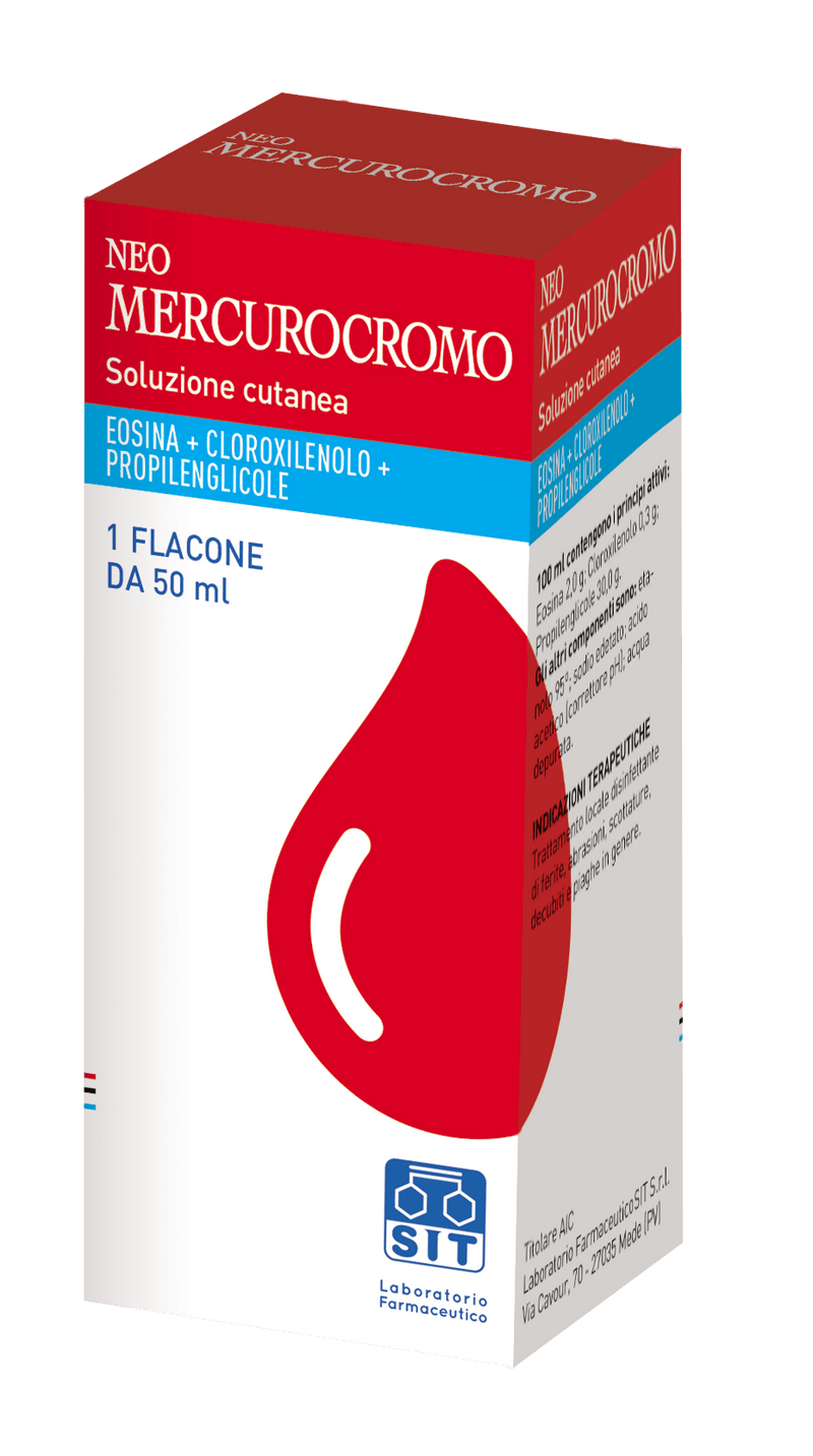 Neomercurocromo soluzione cutanea