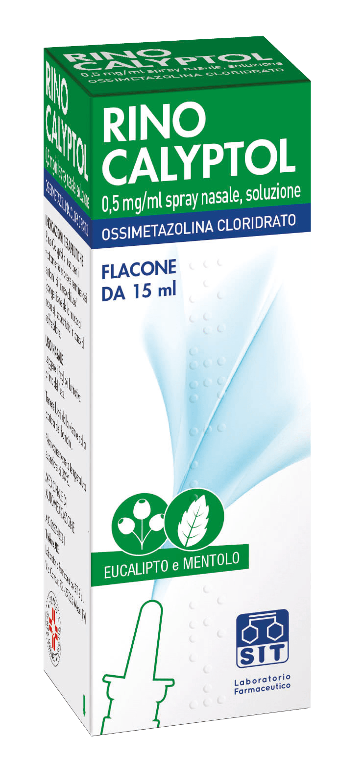 Rino calyptol 0,5 mg/ml spray nasale soluzione