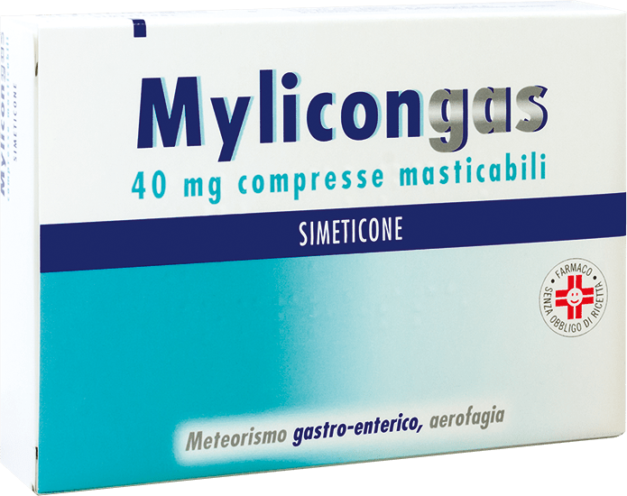 Mylicongas 40 mg compresse masticabili