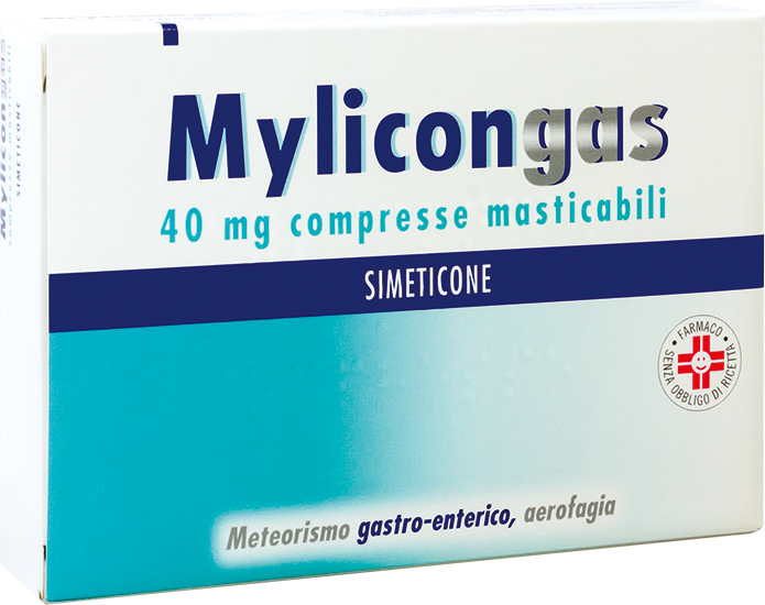 Mylicongas 40 mg compresse masticabili