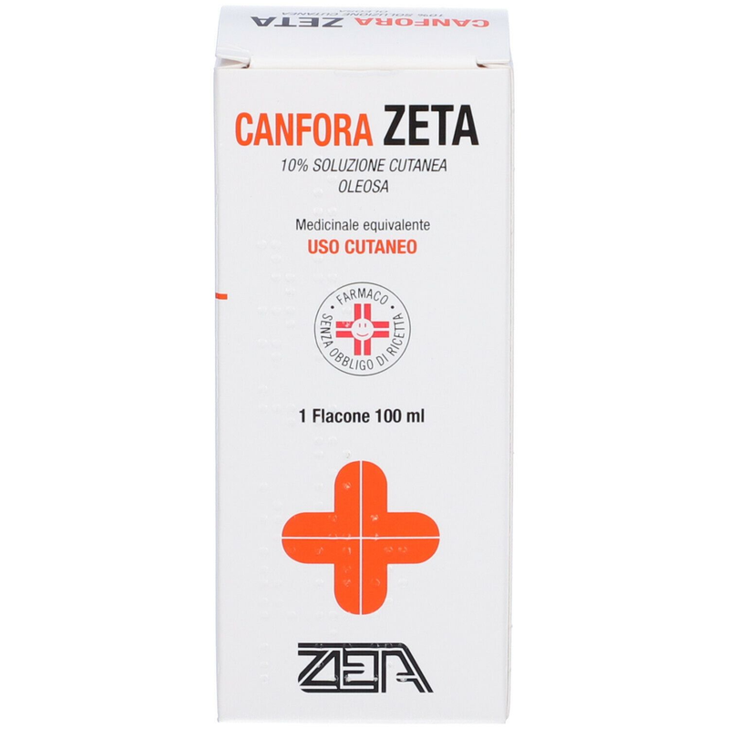Canfora zeta 10% soluzione cutanea