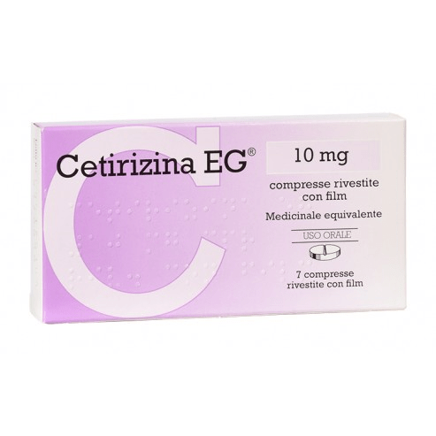 Cetirizina eg 10 mg compresse rivestite con film