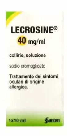Lecrosine 40 mg/ml collirio, soluzione
