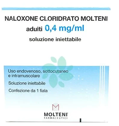Naloxone cloridrato molteni soluzione iniettabile